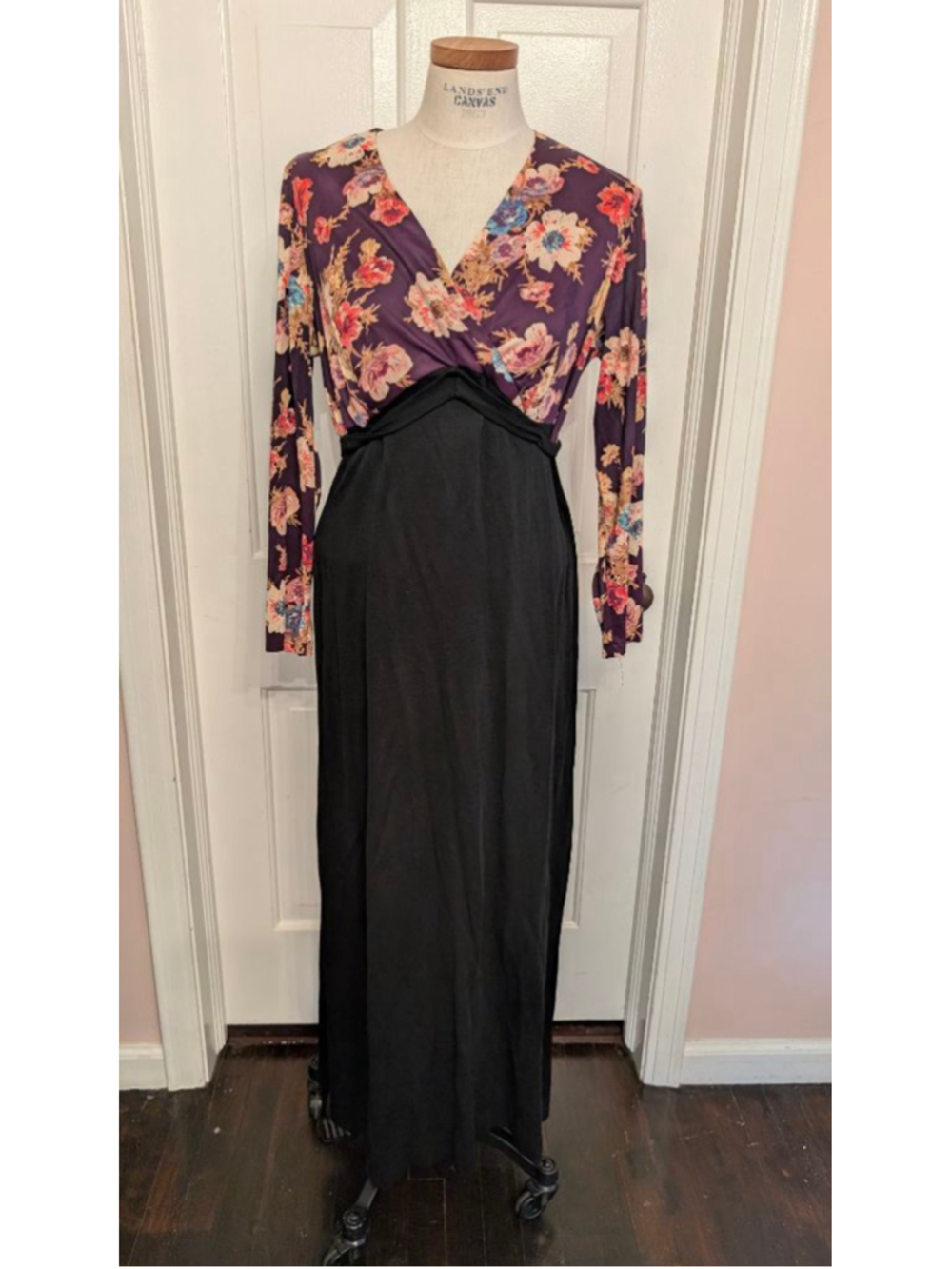 vintage 70s maxi dress